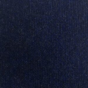 Cubrepisos Acanalado Basico Azul Marino 2mm 200 grs fibra de polipropileno. Valor M2.