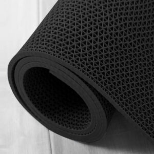 Piso Wet Negro 5mm - Rollo 15mtrs x 1,2mtrs x 5mm PVC.